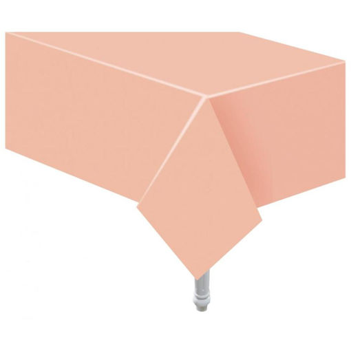 Picture of LIGHT PINK PAPER TABLE COVER 132X183CM